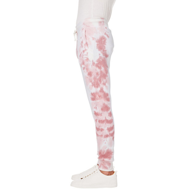 J America 8884JA Adult Tie Dye Fleece Jogger
