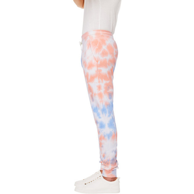 J America 8884JA Adult Tie Dye Fleece Jogger