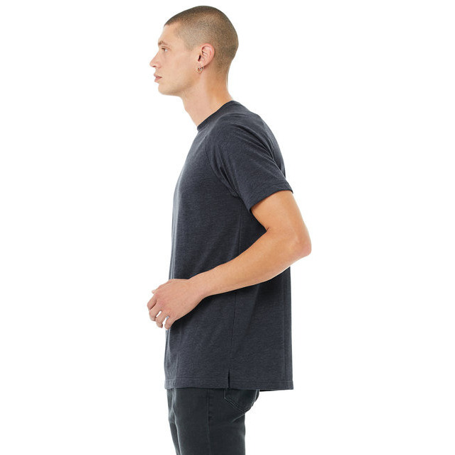 Bella + Canvas 3201 Mens Heather CVC Raglan T-Shirt