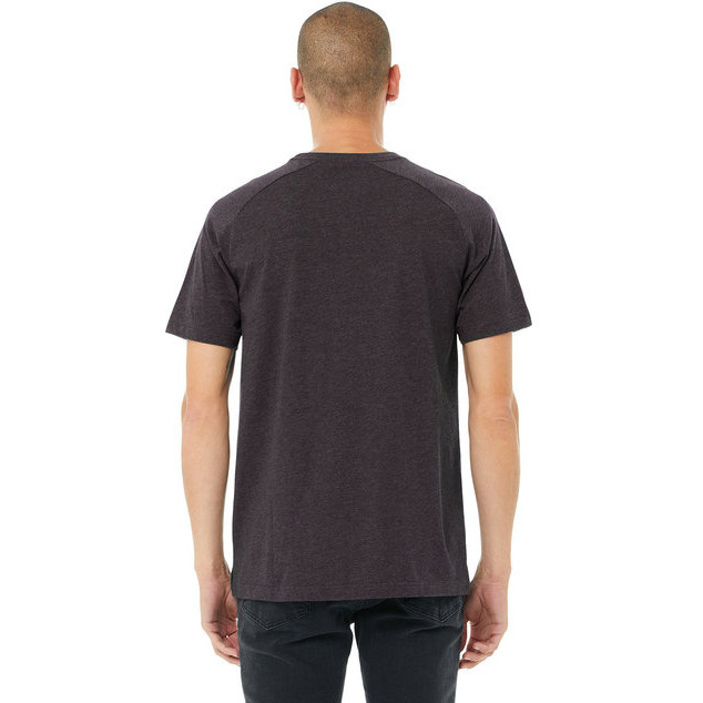 Bella + Canvas 3201 Mens Heather CVC Raglan T-Shirt