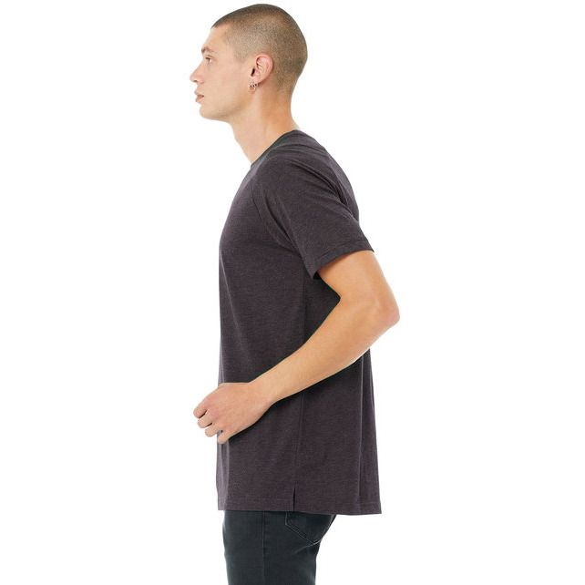 Bella + Canvas 3201 Mens Heather CVC Raglan T-Shirt