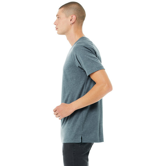 Bella + Canvas 3201 Mens Heather CVC Raglan T-Shirt