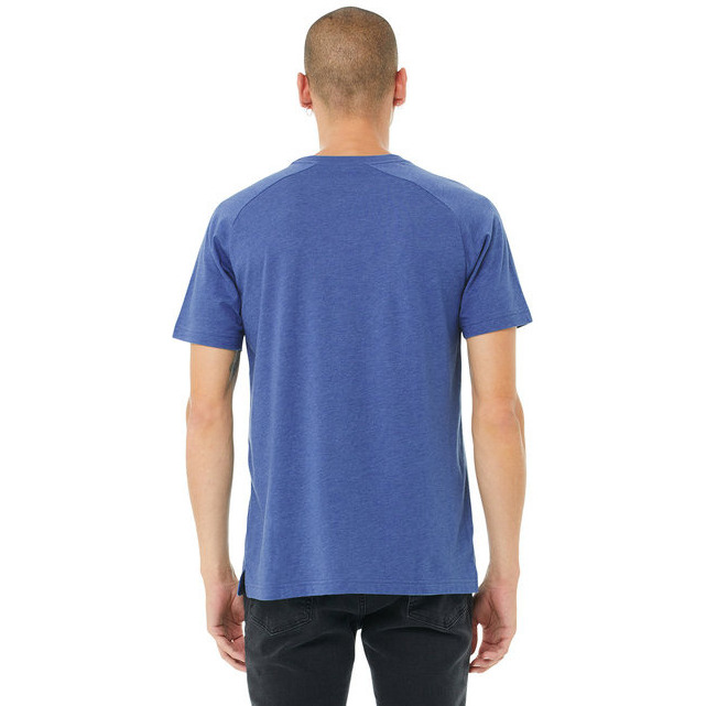 Bella + Canvas 3201 Mens Heather CVC Raglan T-Shirt