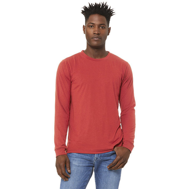 Bella + Canvas 3513 Unisex Triblend Long-Sleeve T-Shirt