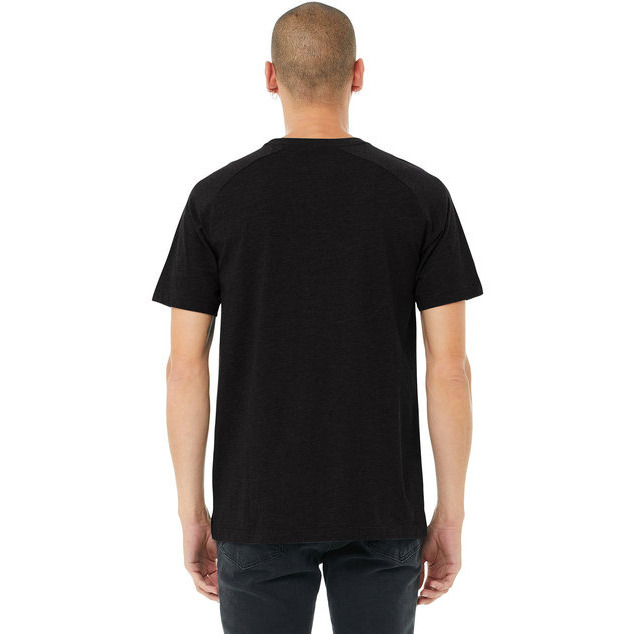 Bella + Canvas 3201 Mens Heather CVC Raglan T-Shirt
