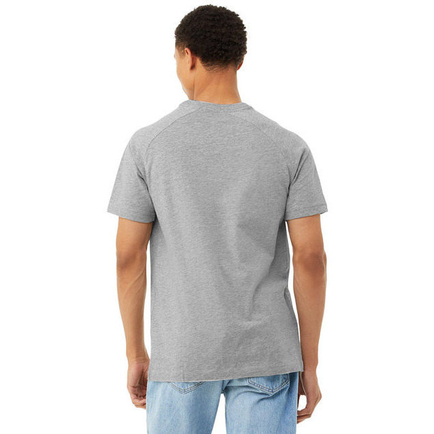 Bella + Canvas 3201 Mens Heather CVC Raglan T-Shirt