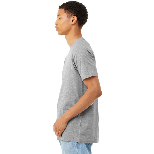 Bella + Canvas 3201 Mens Heather CVC Raglan T-Shirt