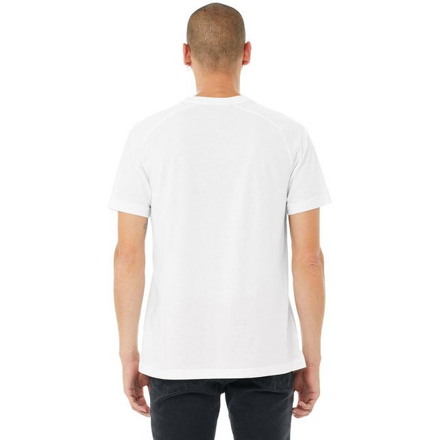 Bella + Canvas 3201 Mens Heather CVC Raglan T-Shirt