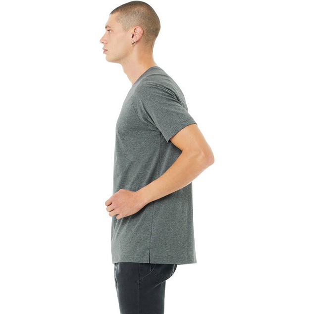 Bella + Canvas 3201 Mens Heather CVC Raglan T-Shirt