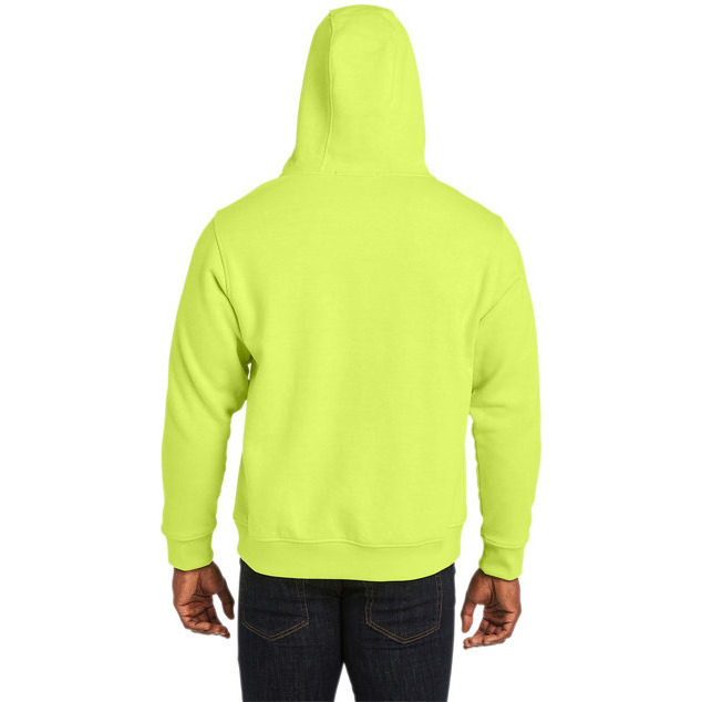 Mens climaBlocined Heavyweight Hooded Sweatshirt - SAFETY YELLOW - 5XL(D0102H7ZZZP)