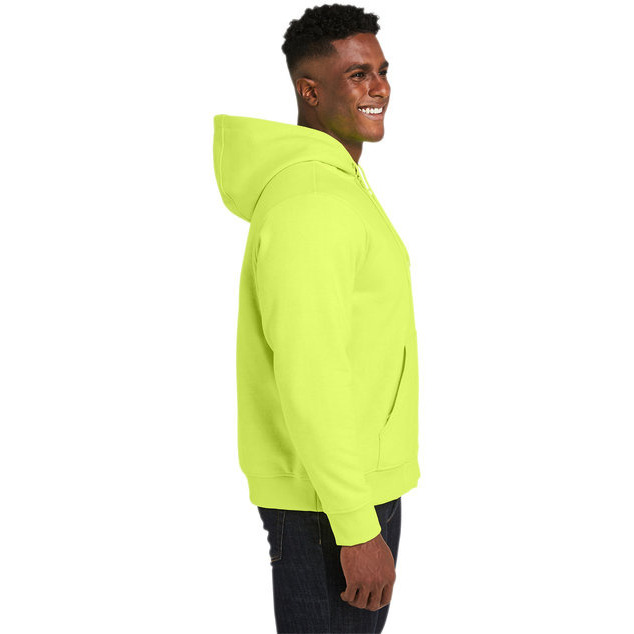 Mens climaBlocined Heavyweight Hooded Sweatshirt - SAFETY YELLOW - 5XL(D0102H7ZZZP)