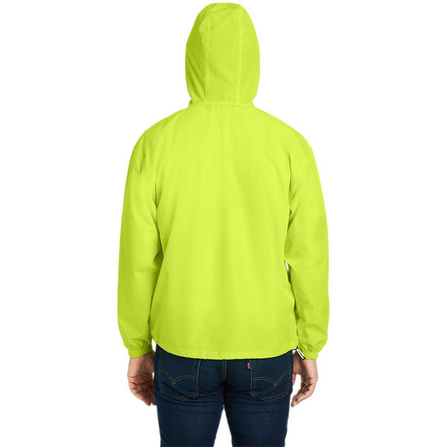 Adult Packable Anorak 14 Zip Jacket - BLAcK - S(D0102H7Y3H6)