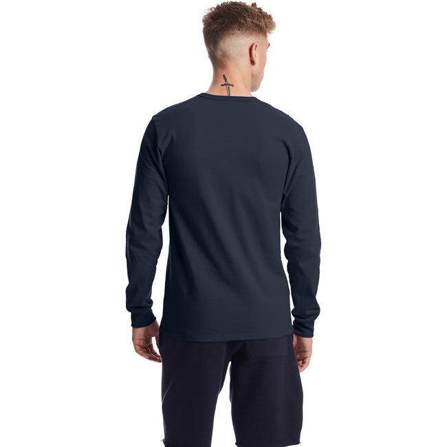 Unisex Heritage Long-Sleeve T-Shirt - BLAcK - S(D0102H7Dg2T)