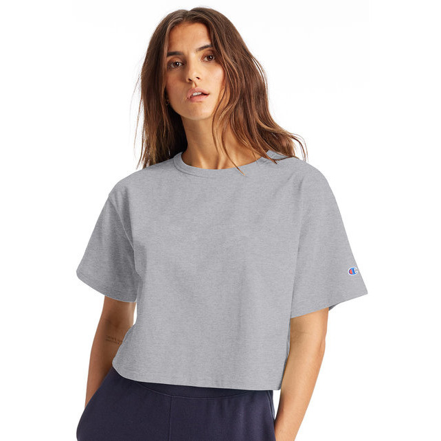 Ladies cropped Heritage T-Shirt - BLAcK - XS(D0102H7D9M6)