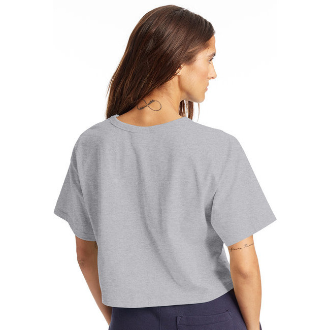 Ladies cropped Heritage T-Shirt - BLAcK - XS(D0102H7D9M6)