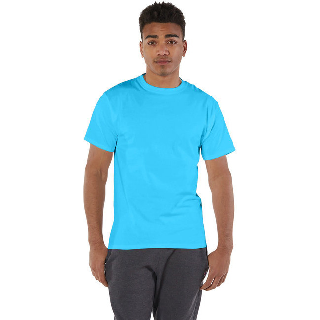Adult 6 oz Short-Sleeve T-Shirt - BLUE LAgOON - S(D0102H7YKM6)