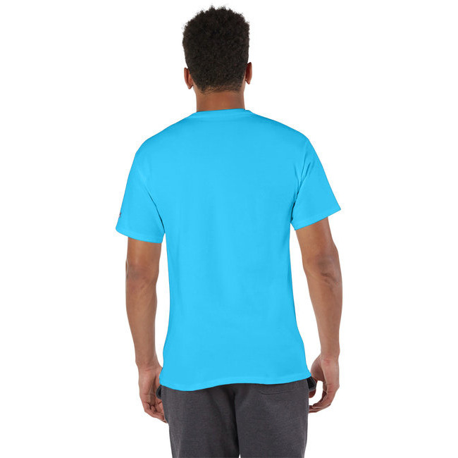 Adult 6 oz Short-Sleeve T-Shirt - BLUE LAgOON - S(D0102H7YKM6)