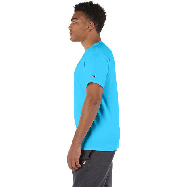 Adult 6 oz Short-Sleeve T-Shirt - BLUE LAgOON - S(D0102H7YKM6)