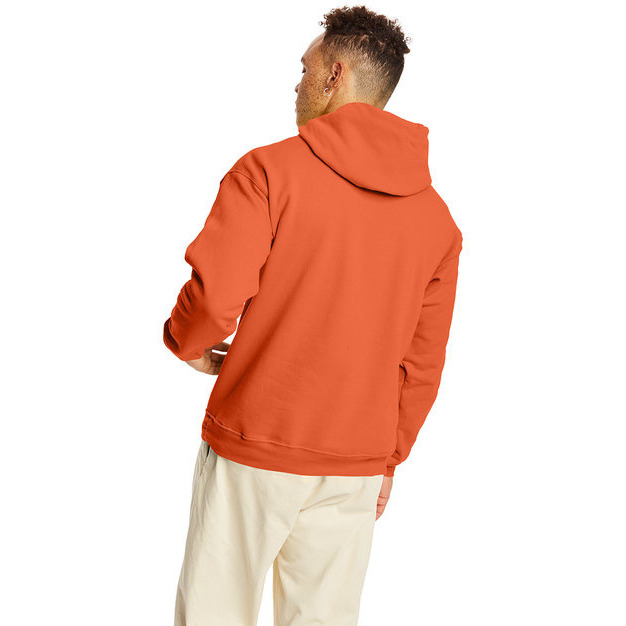 Unisex Ecosmart 5050 Pullover Hooded Sweatshirt - WHITE - S(D0102H7D7Z2)