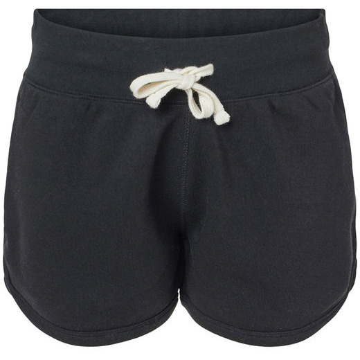 J America 8856JA Ladies Triblend Fleece Short