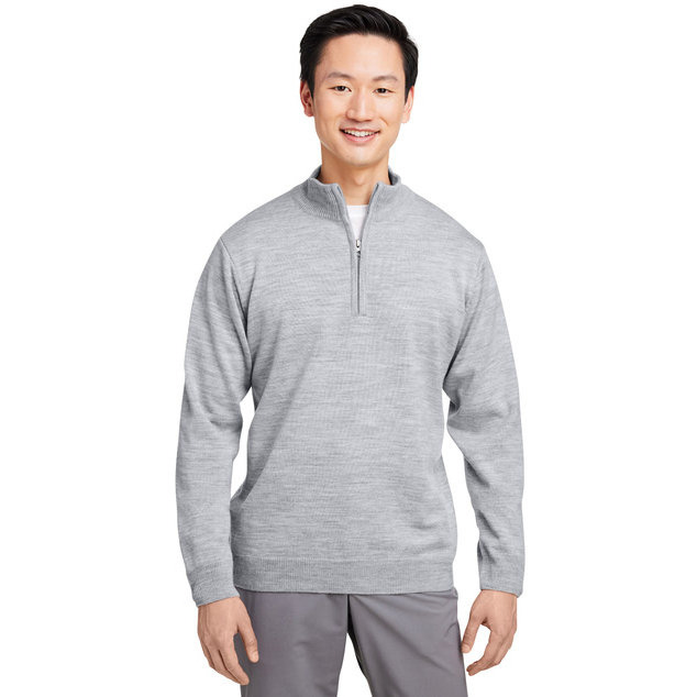 Unisex PilblocQuarter-Zip Sweater - BLAcK - XS(D0102H78EMP)