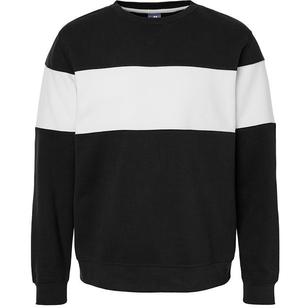 J America 8646JA Unisex Varisity Fleece Crew