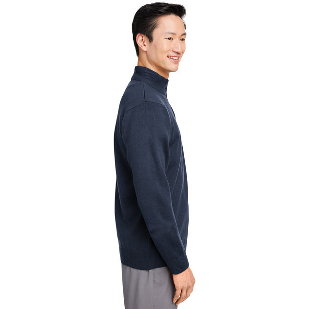 Unisex PilblocQuarter-Zip Sweater - BLAcK - XS(D0102H78EYJ)