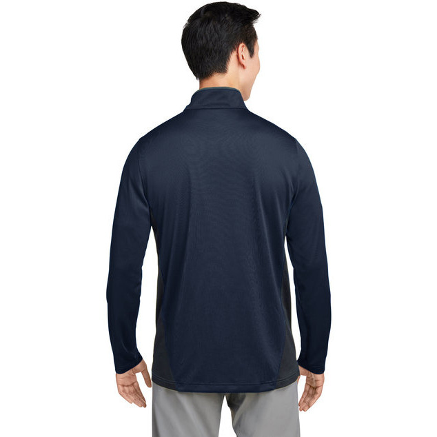 Mens Flash Snag Protection Plus IL colorblock Quarter-Zip - BLAcK SUNRY YLW - S(D0102H78IH2)