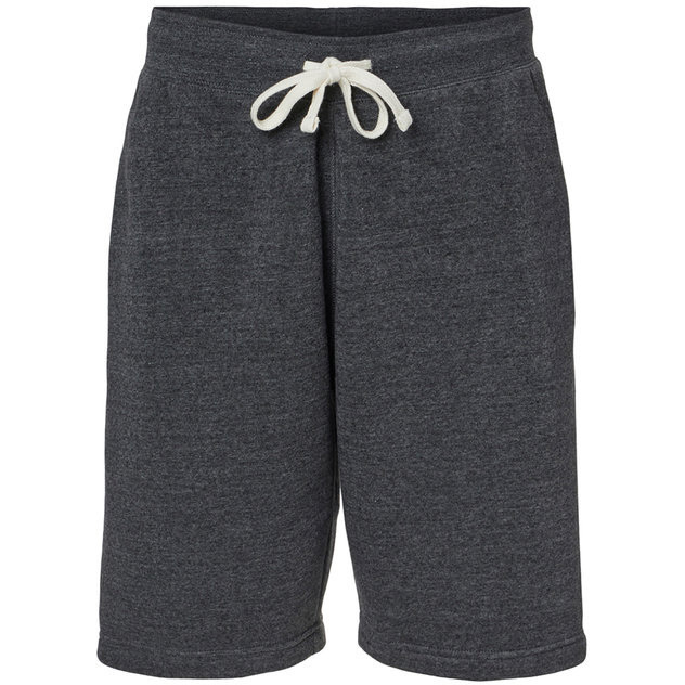 J America 8855JA Unisex Triblend Fleece Short