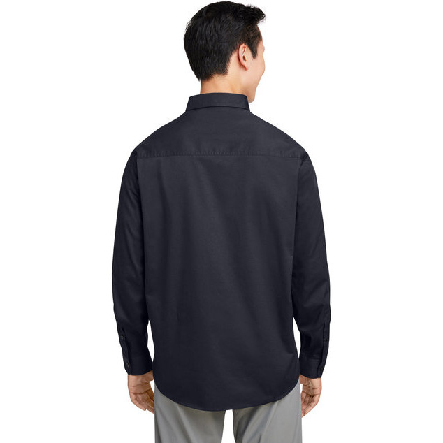 Mens Advantage IL Long-Sleeve Workshirt - BLAcK - 5XL(D0102H78PP6)