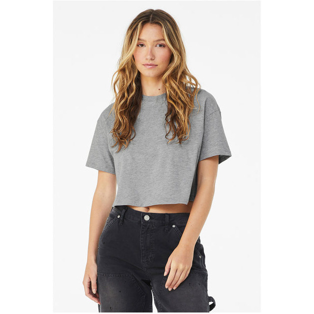 Bella + Canvas 6482 FWD Fashion Ladies Jersey Cropped T-Shirt