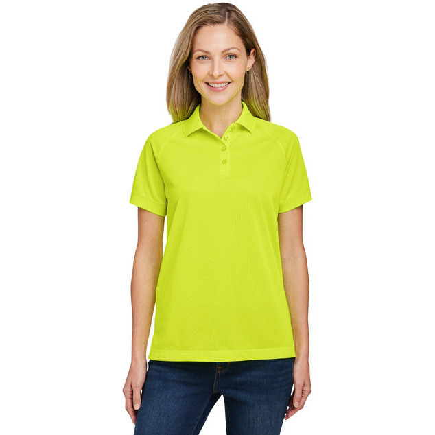 Ladies charge Snag and Soil Protect Polo - SAFETY YELLOW - XS(D0102H78XW6)