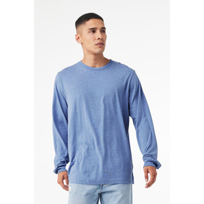Bella + Canvas 3513 Unisex Triblend Long-Sleeve T-Shirt