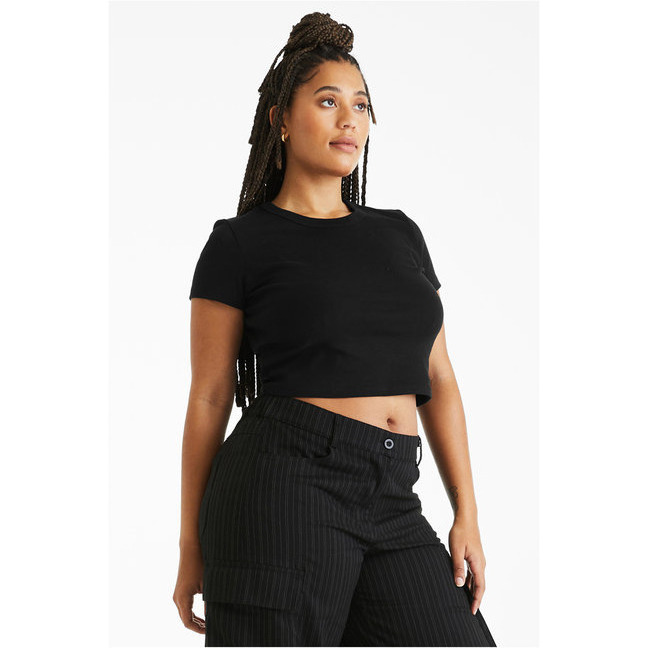 Bella + Canvas 1010BE Ladies Micro Ribbed Baby Tee