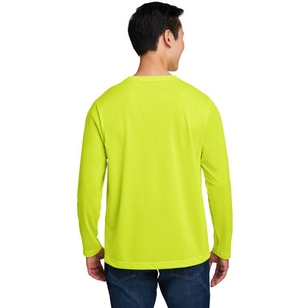Unisex charge Snag and Soil Protect Long-Sleeve T-Shirt - SAFETY YELLOW - 5XL(D0102H78IFJ)