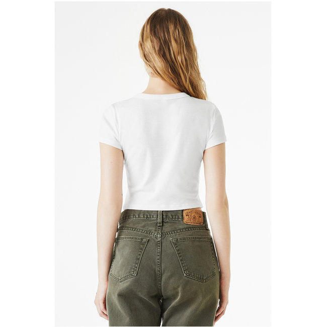 Bella + Canvas 1010BE Ladies Micro Ribbed Baby Tee