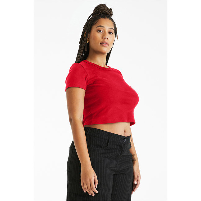 Bella + Canvas 1010BE Ladies Micro Ribbed Baby Tee