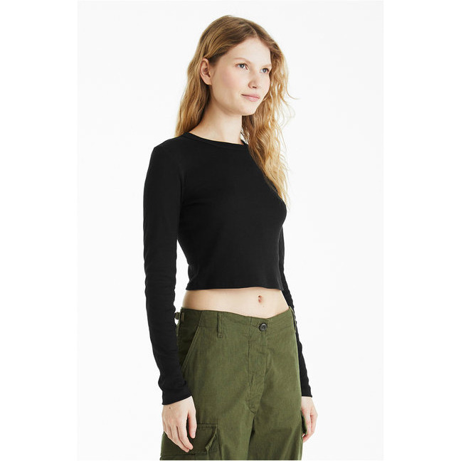 Bella + Canvas 1501BE Ladies Micro Ribbed Long Sleeve Baby Tee