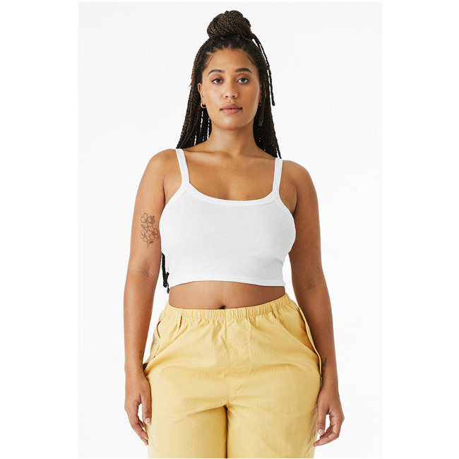 Bella + Canvas 1012BE Ladies Micro Ribbed Scoop Tank