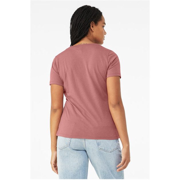 Bella + Canvas 6415 Ladies Relaxed Triblend V-Neck T-Shirt