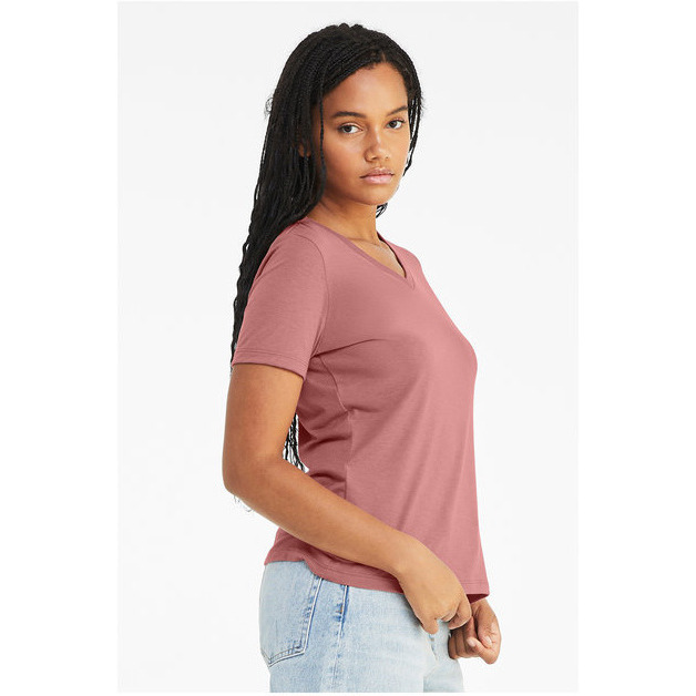 Bella + Canvas 6415 Ladies Relaxed Triblend V-Neck T-Shirt