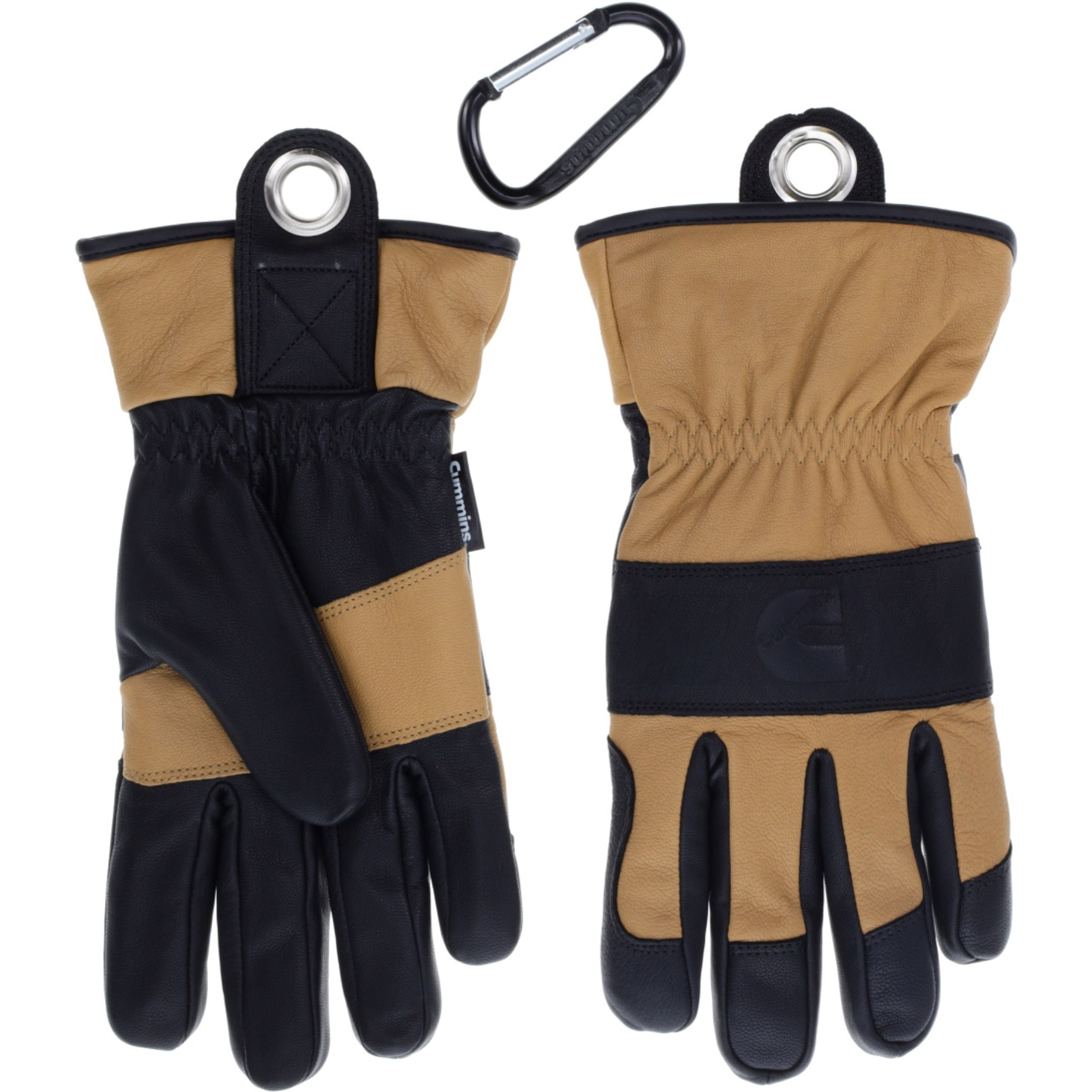 Winter Leather Gloves CMN35159 - Work Gloves Goatskin Leather Fleece Lined with Thinsulate Winter Gloves Men Women Driving Utility Glove - Large