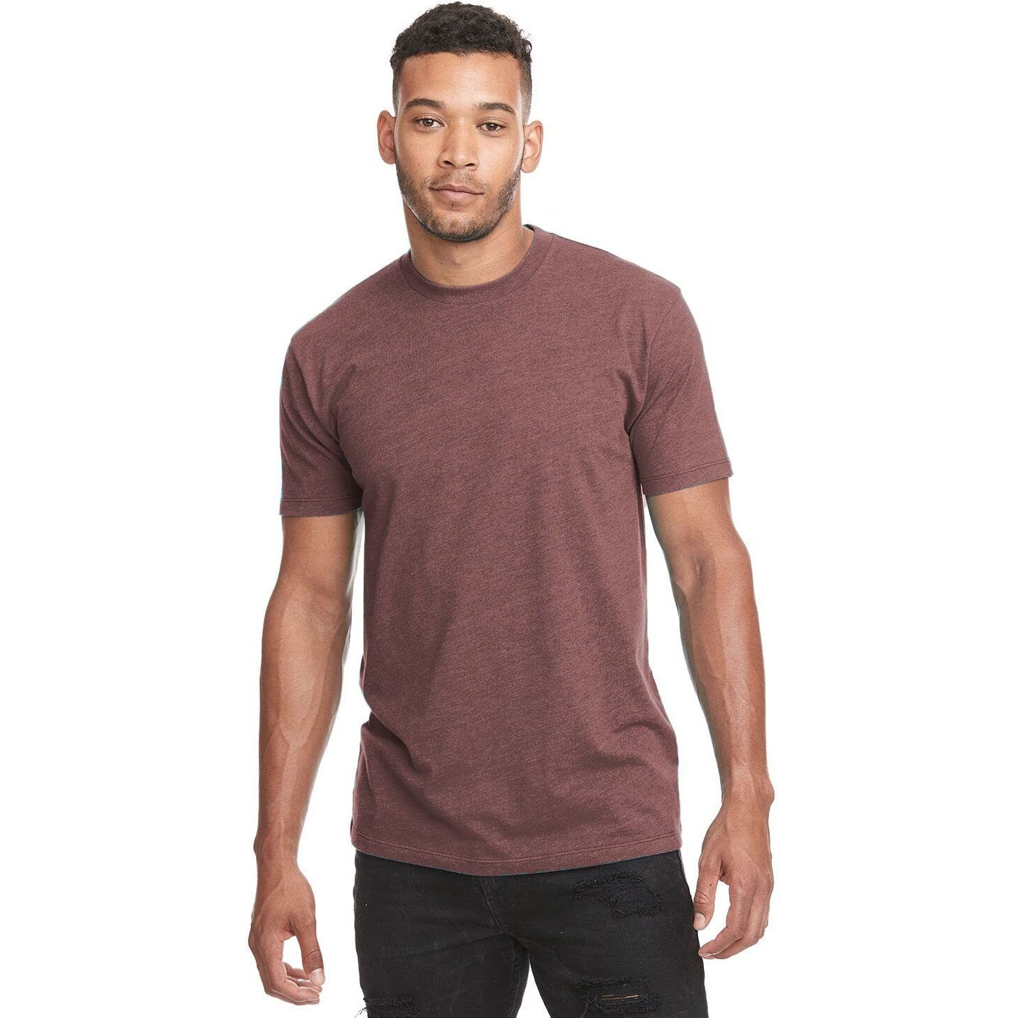 Unisex cVc crewneck T-Shirt - WHITE - 5XL(D0102HI90gU)