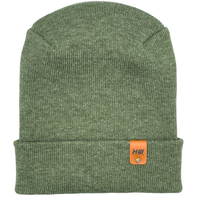 HAAKWEAR Theta-Stitch Cuffed Beanie - Designed and Made in USA (Patent Pending Design) - Forest Green