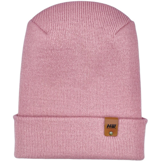 HAAKWEAR Theta-Stitch Cuffed Beanie - Designed and Made in USA (Patent Pending Design) - Pearl Pink