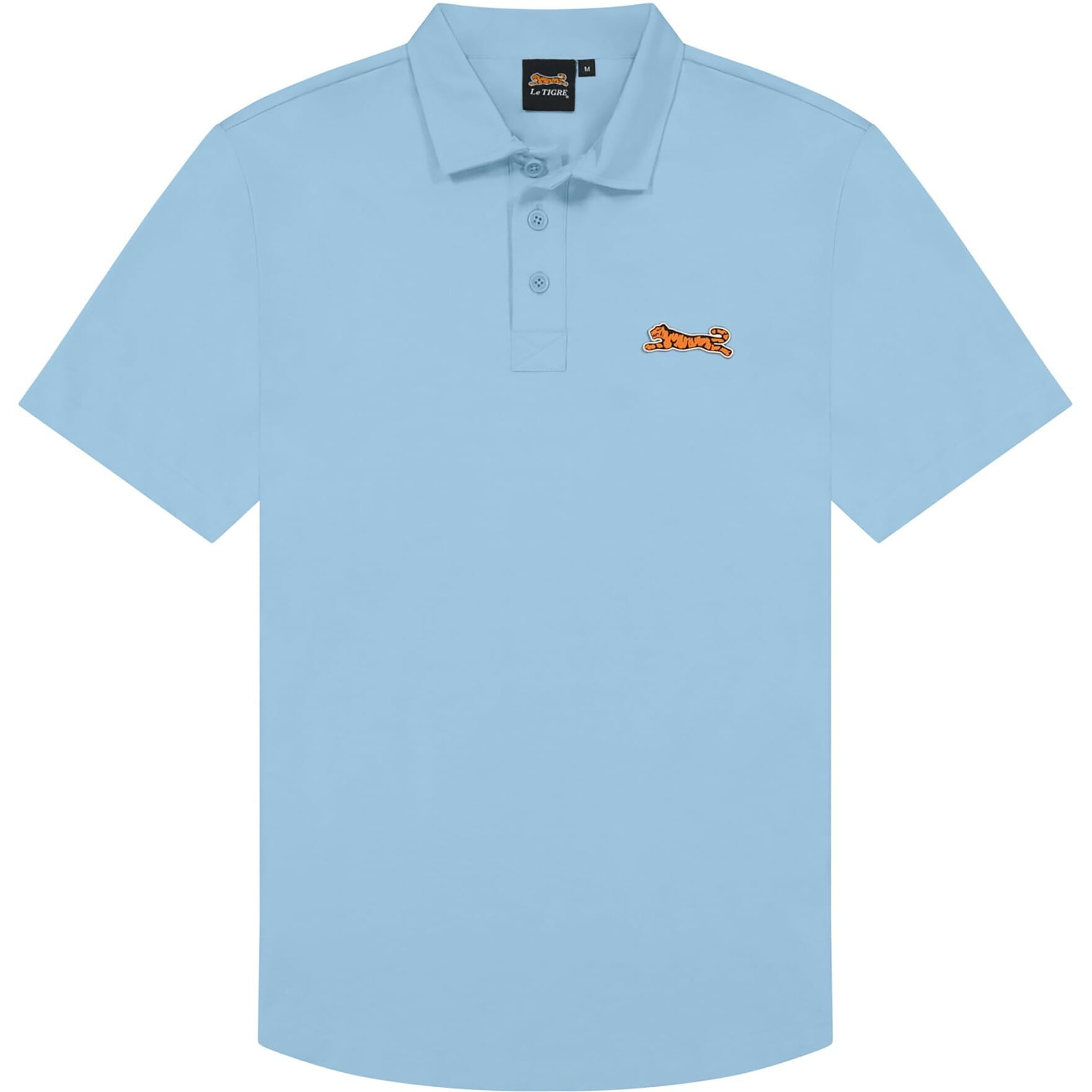 Classic Cotton Polo Shirt - Sky Blue by Le Tigre for Men - 1 Pc Shirt (XL)