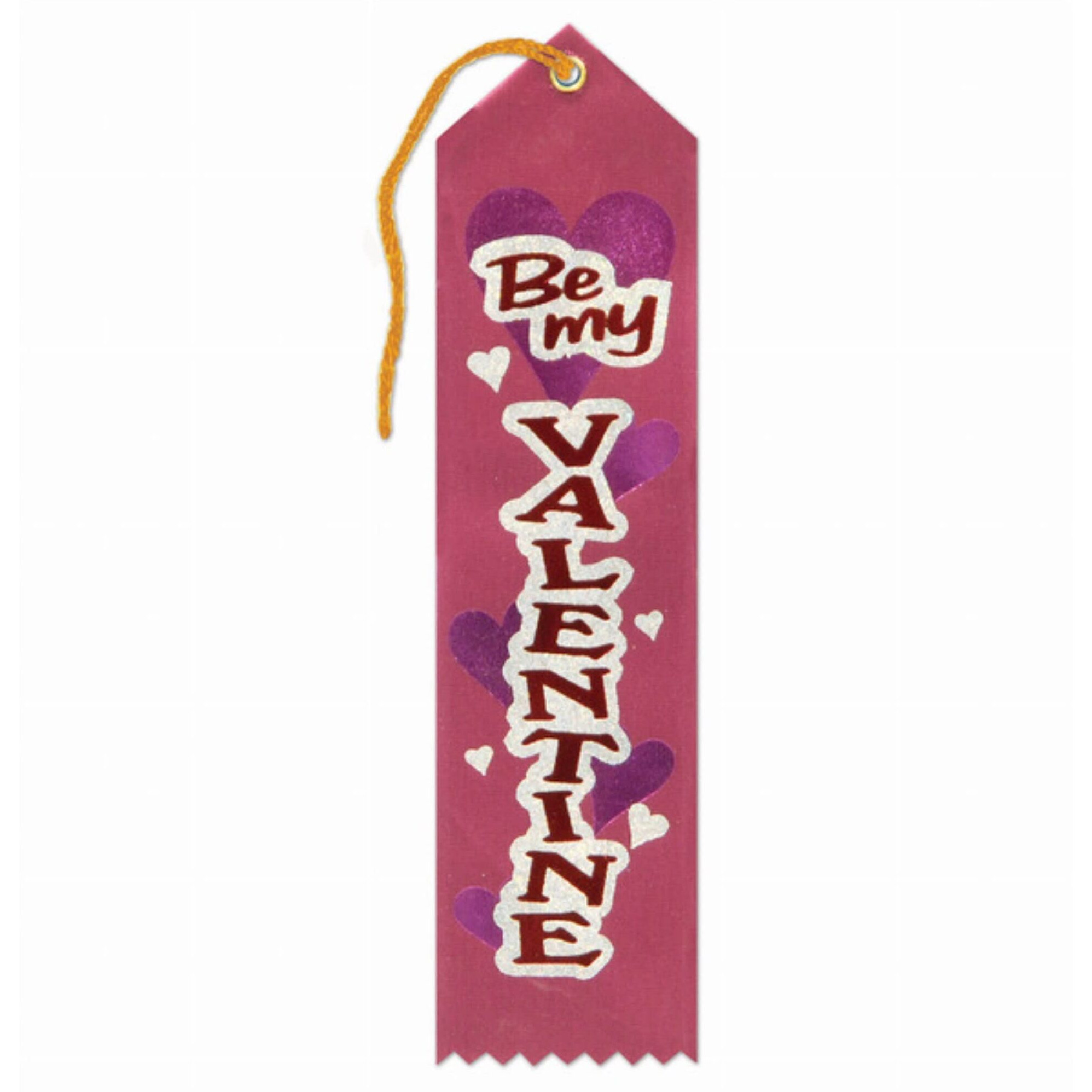 Be My Valentine Award Ribbon