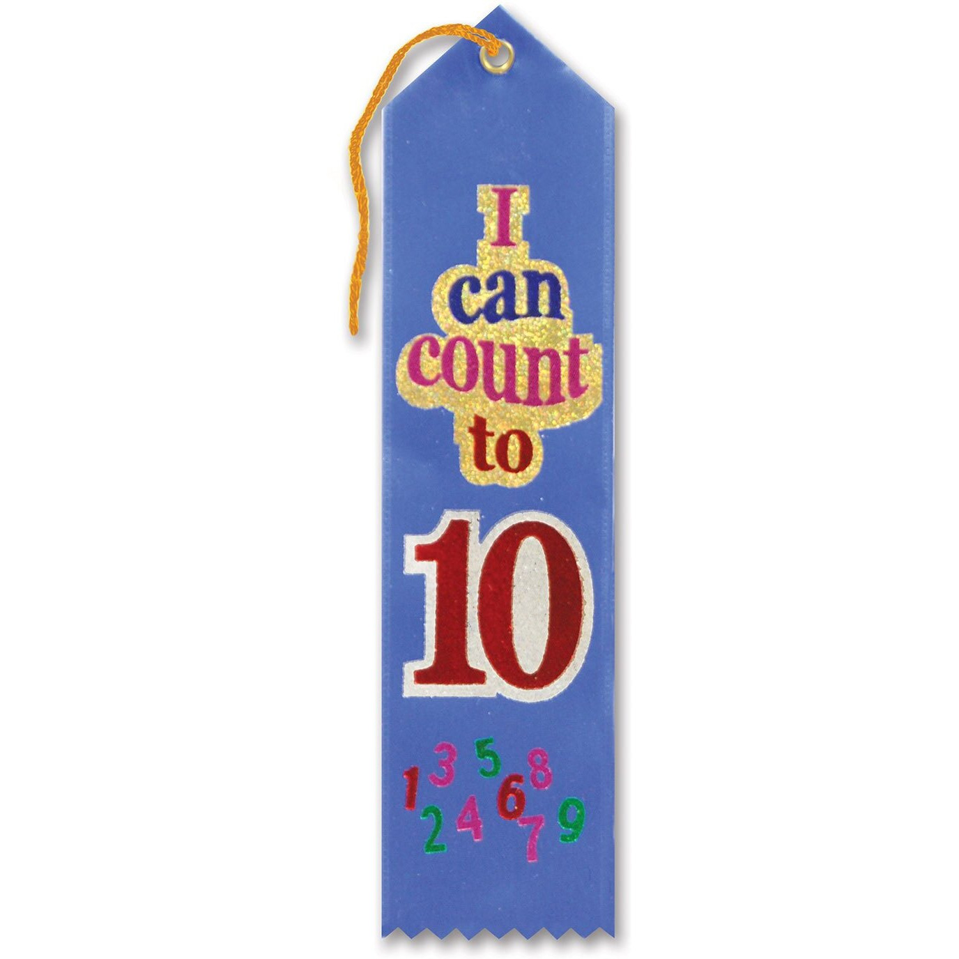 I Can Count To Ten Award Ribbon