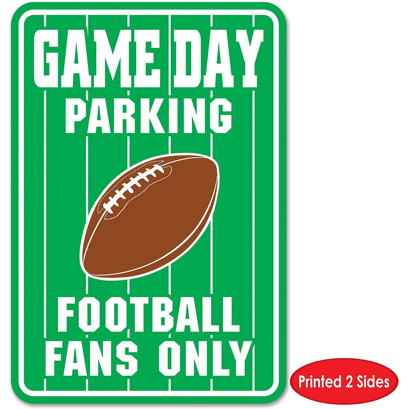 Game Day Parking Sign