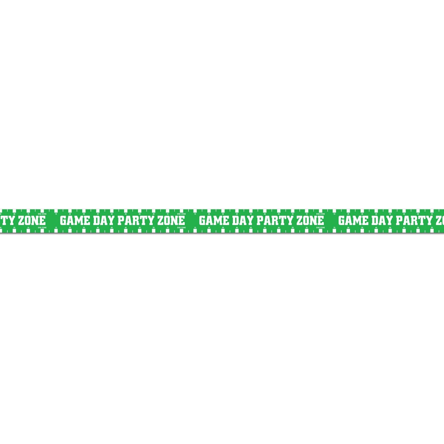 Game Day Party Zone Party Tape